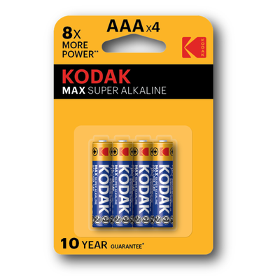Kodak AAA 4 Pack