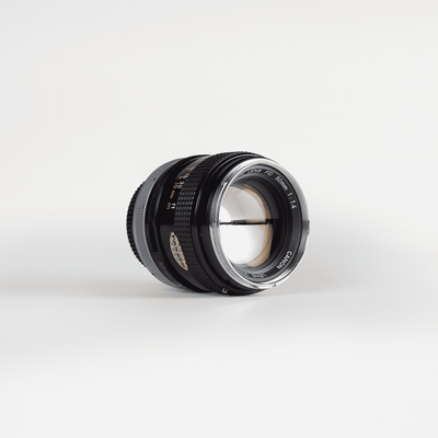 Canon FD Chrome Nose 50mm f/1.4 & f/1.8 - Fully CLA'd