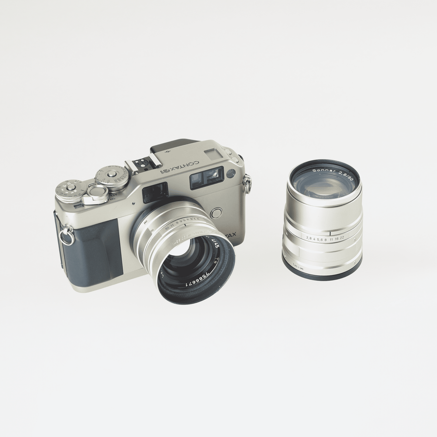 Contax G1 | Carl Zeiss 45mm T* F/2 Lens + 90MM 2.8