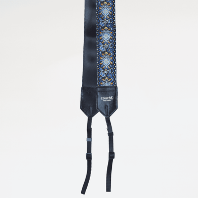 Couch Camera Strap : Electric Blue Hendrix
