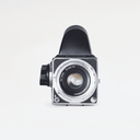 Hasselblad 500CM Black + Silver Carl Zeiss Planar 80mm F/2 .8 + Prism Finder | CLA'd