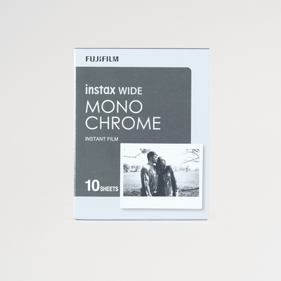FujiFilm Instax Wide Monochrome (Black & White) (10 images)