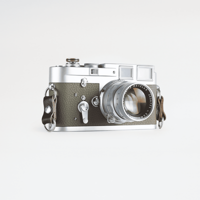 Leica M3 (Green leather, Single Stroke) + Summicron 50mm F/2 | CLA'd
