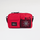 Long Weekend Santa Fe Shoulder Bag in Chili Red, front