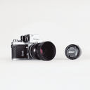 Nikon F2 35mm SLR camera with lens