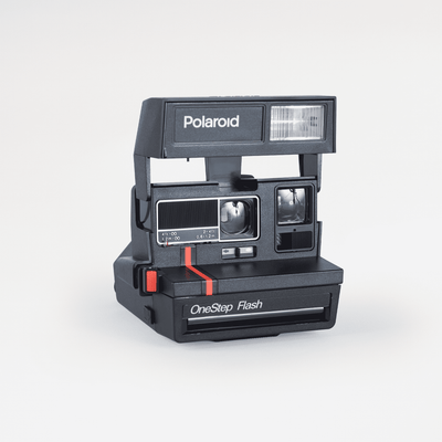 Polaroid 600 Red Stripe