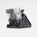 Polaroid SLR 680 Clear Housing, front three-quarter