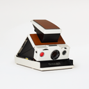 Polaroid SX-70 Model 2 - Tan on White