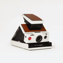 Polaroid SX-70 Model 2 - Tan on White