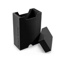 3D printed black drying box with lid for dirty peel peel apart instant film. With slots to keep photos from touching.