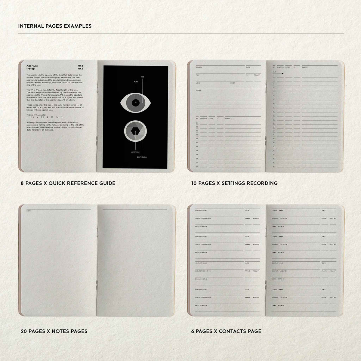 Analogue Photography :: Notebooks