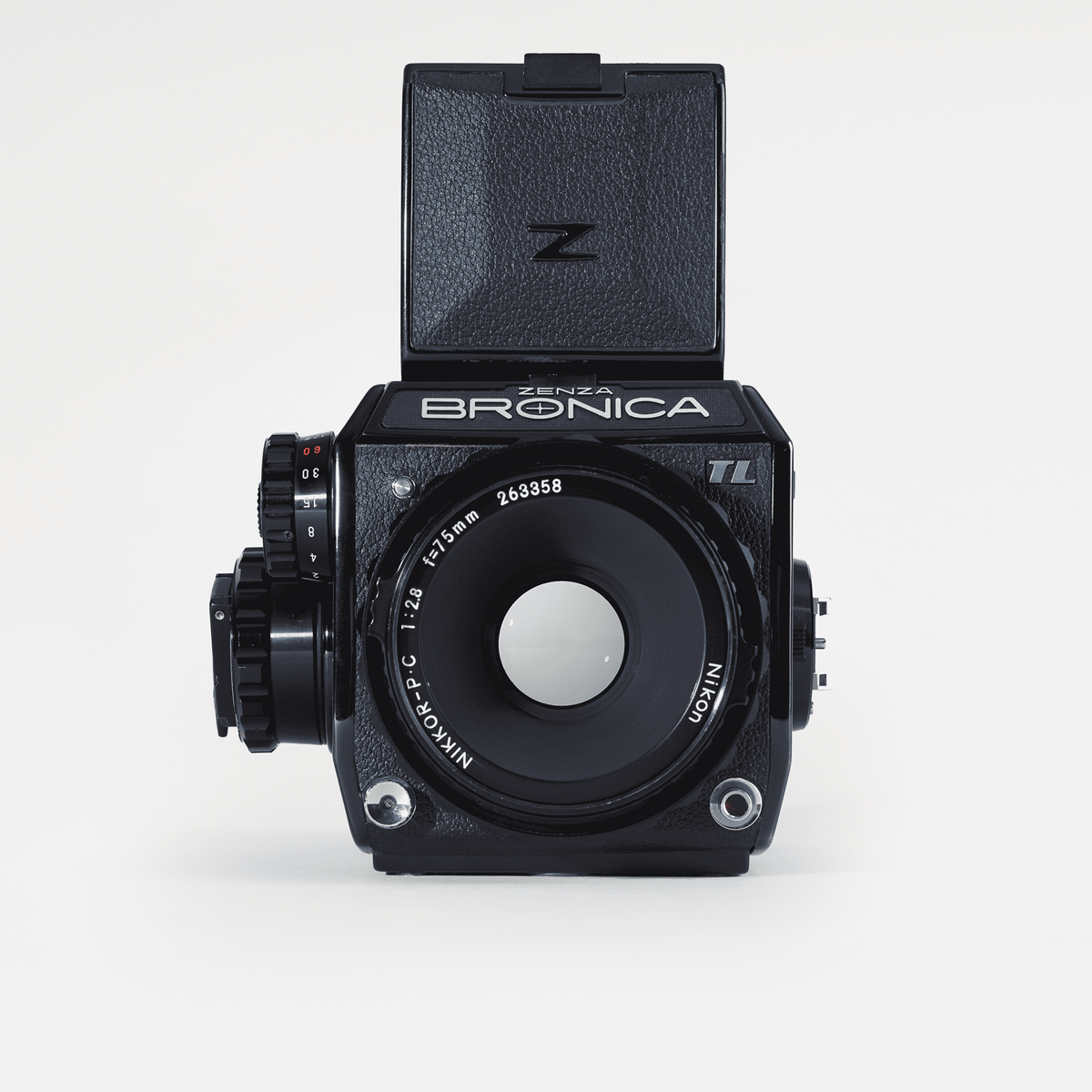 Zenza Bronica EC-TL - Nikon 2.8 75mm – Brooklyn Film Camera Zenza Bronica EC-TL - Nikon 2.8 75mm – Brooklyn Film Camera