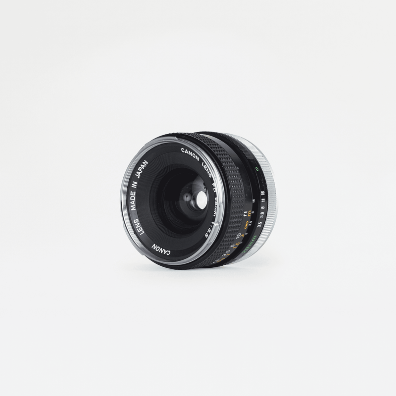 Canon FD 28mm 3.5 Chrome Nose