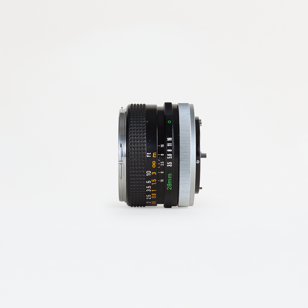 Canon FD 28mm 3.5 Chrome Nose
