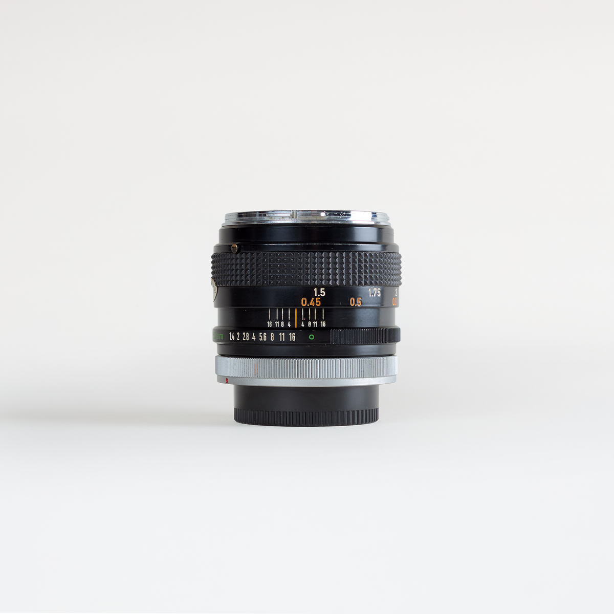 Canon FD Chrome Nose 50mm f/1.4 & f/1.8 - Fully CLA'd