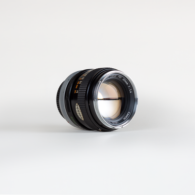 Canon FD Chrome Nose 50mm f/1.4 & f/1.8 - Fully CLA'd