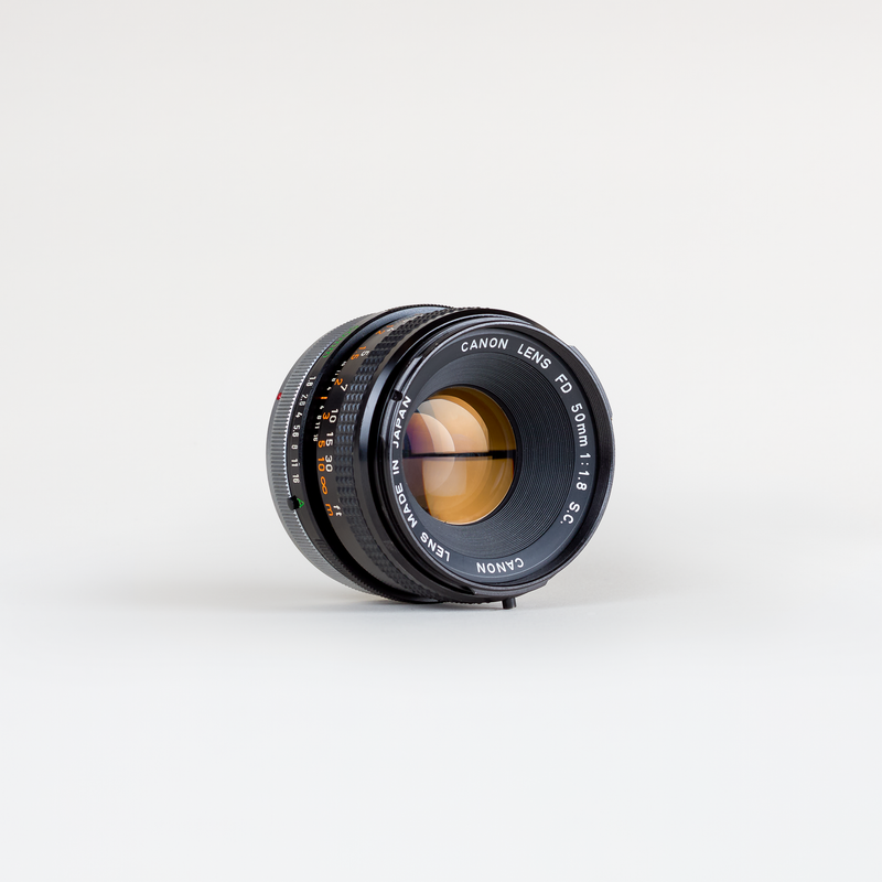 Canon 50mm 1:1.8 Lens (CLA'd)