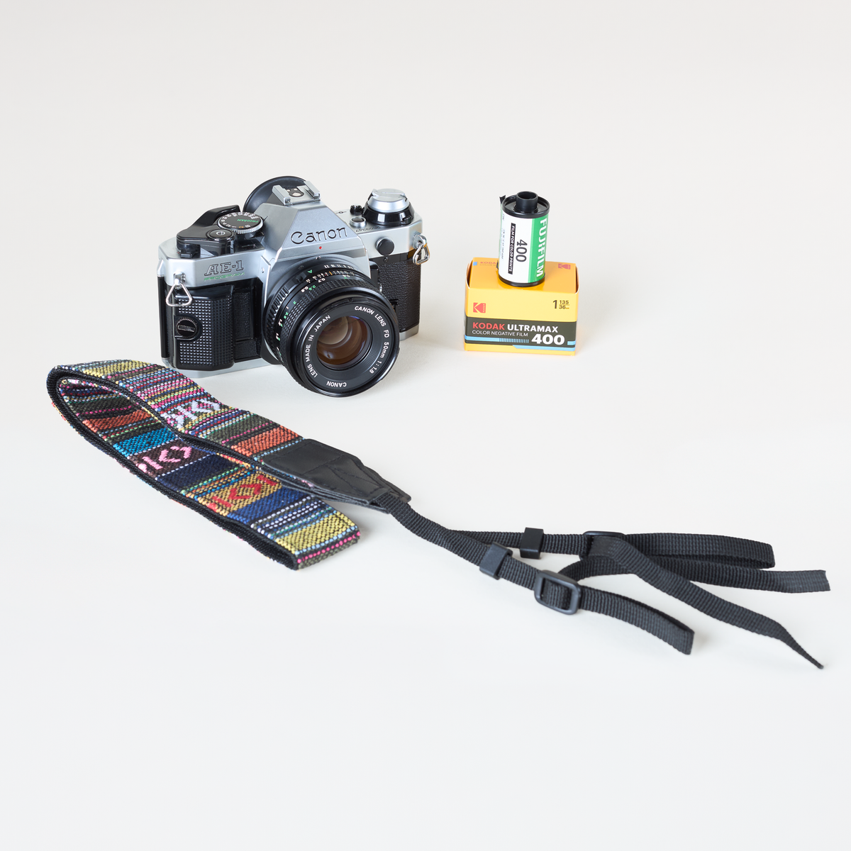 Canon AE-1 Program Bundle – Brooklyn Film Camera Canon AE-1 Program Bundle – Brooklyn Film Camera