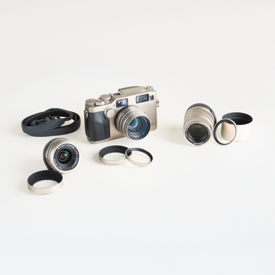 Contax G2 Kit with 28mm f/2.8, 45mm f/2, 90mm f/2.8