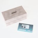 Contax TVS Mint In Box With Case, Strap, Manual