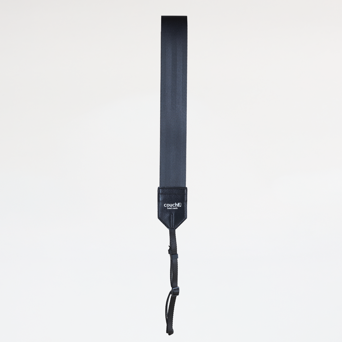 Couch Camera Strap | Recycled Black Seatbelt