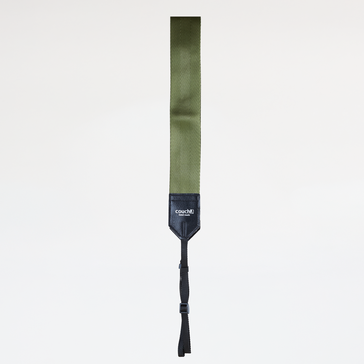 Couch Camera Strap | Recycled Army Green Seatbelt