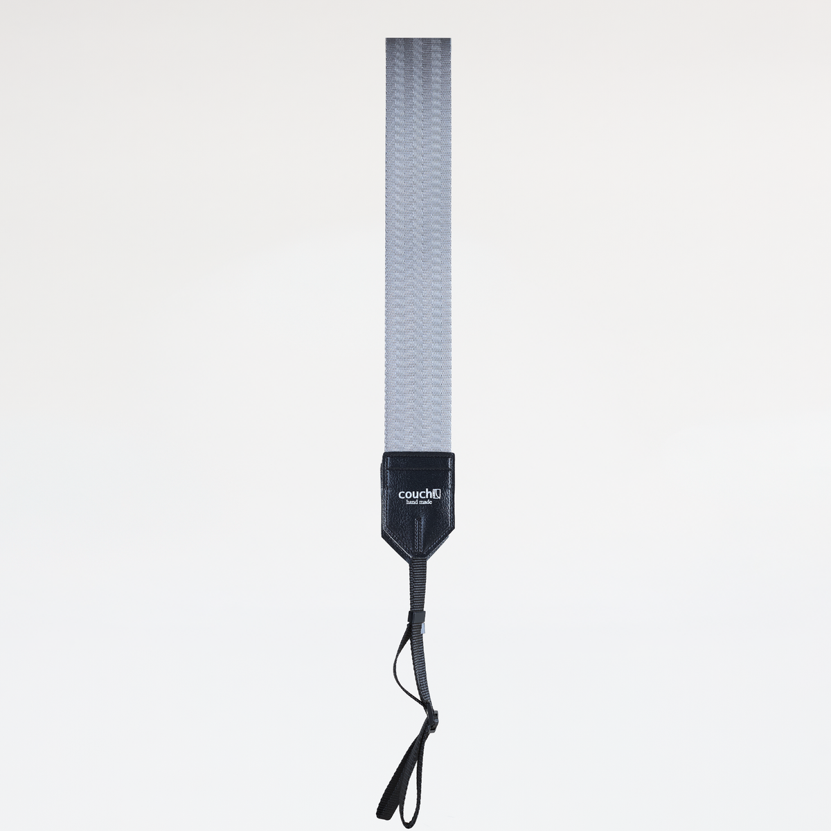 Couch Camera Strap | Recycled Industrial Silver Seatbelt