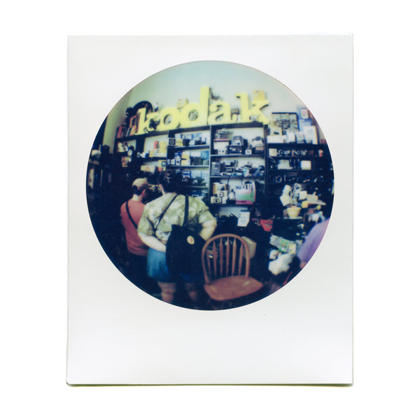 Shot with the Fisheye Lens on Polaroid film by Kyle Depew