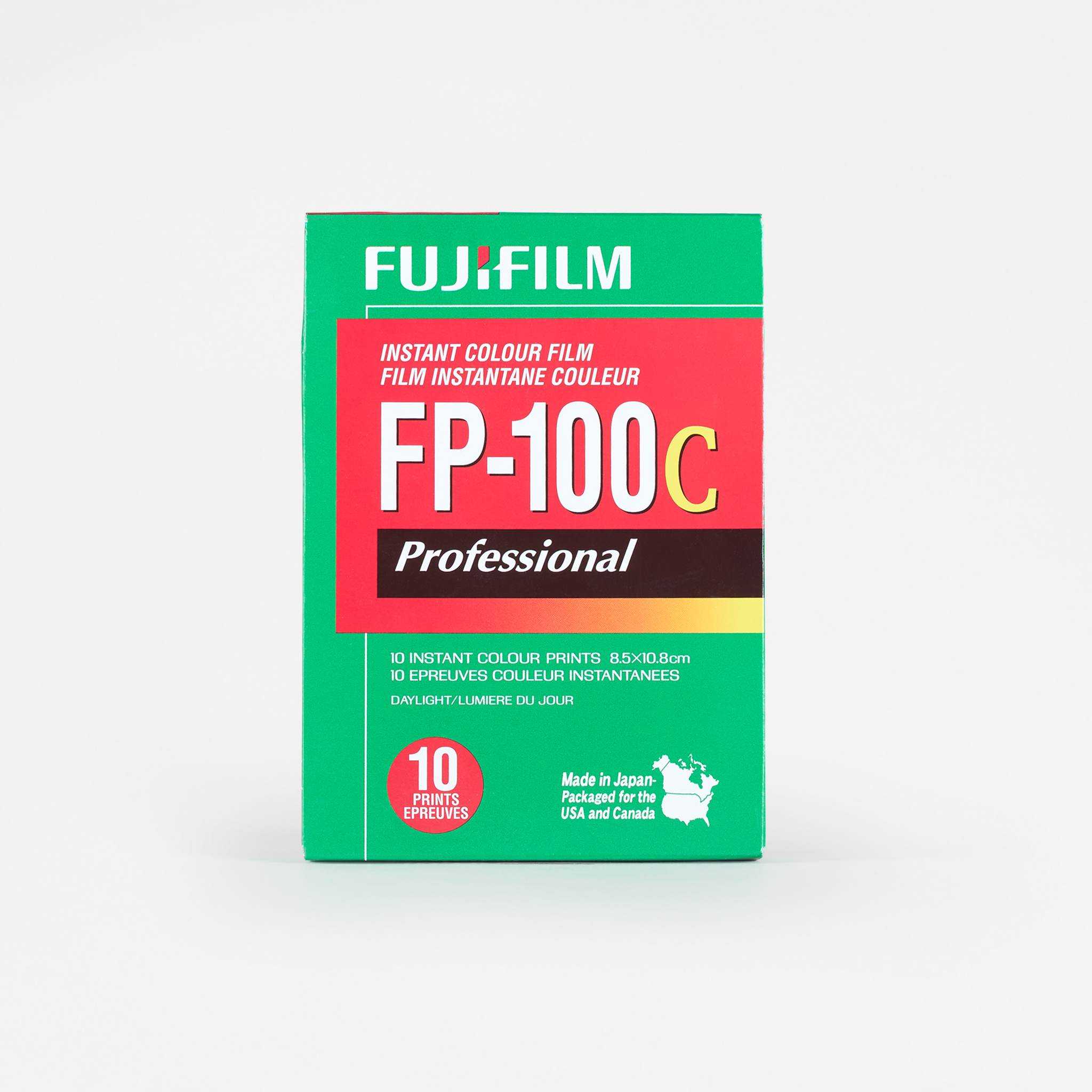 FUJIFILM FP-100C 45 (4×5） 2011.2迄 期限切れ