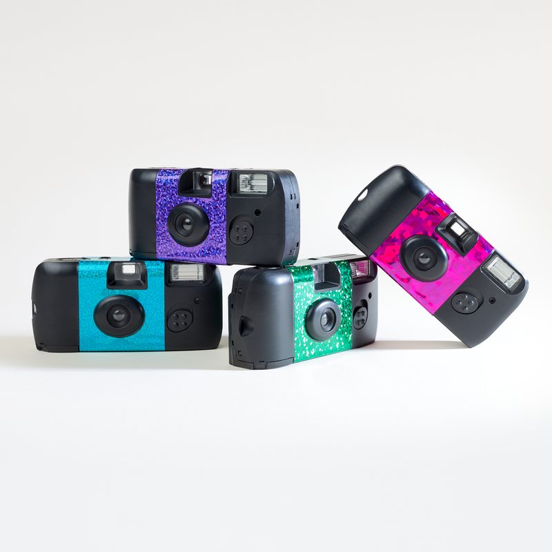Glitter Single Use Camera
