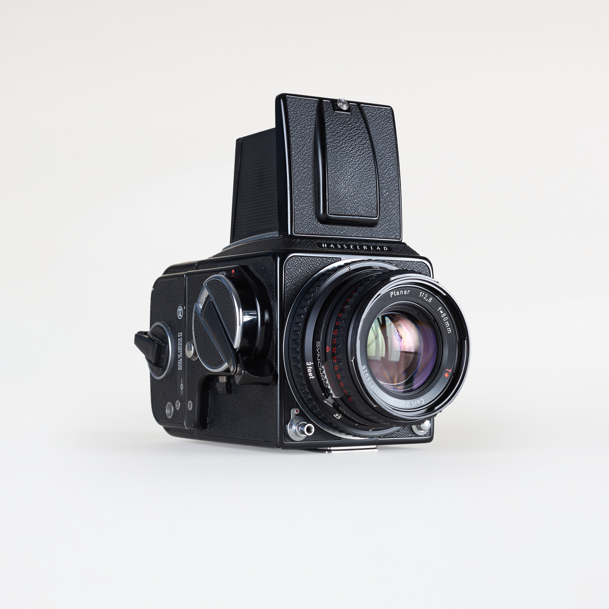 Hasselblad 500CM + 80MM T* F2.8 | Fully Refurbished Black Body Hasselblad 500CM + 80MM T* F2.8 | Fully Refurbished Black Body