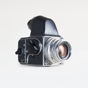 Hasselblad 500CM Black + Silver Carl Zeiss Planar 80mm F/2 .8 + Prism Finder | CLA'd