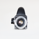 Hasselblad 500CM Black + Silver Carl Zeiss Planar 80mm F/2 .8 + Prism Finder | CLA'd