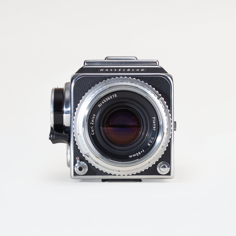 Hasselblad 500C (modified screen holder) + Planar 2/8/80mm C | Fully Refurbished