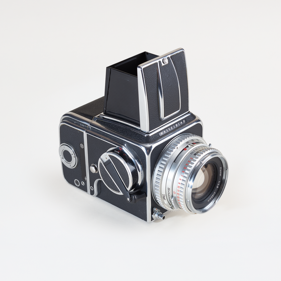 Hasselblad 500C (modified screen holder) + Planar 2/8/80mm C | Fully Refurbished