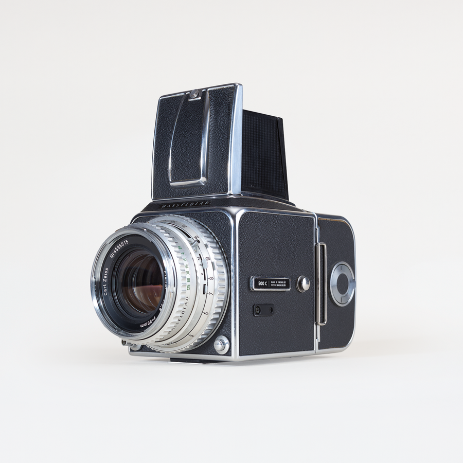Hasselblad 500C (modified screen holder) + Planar 2/8/80mm C | Fully Refurbished