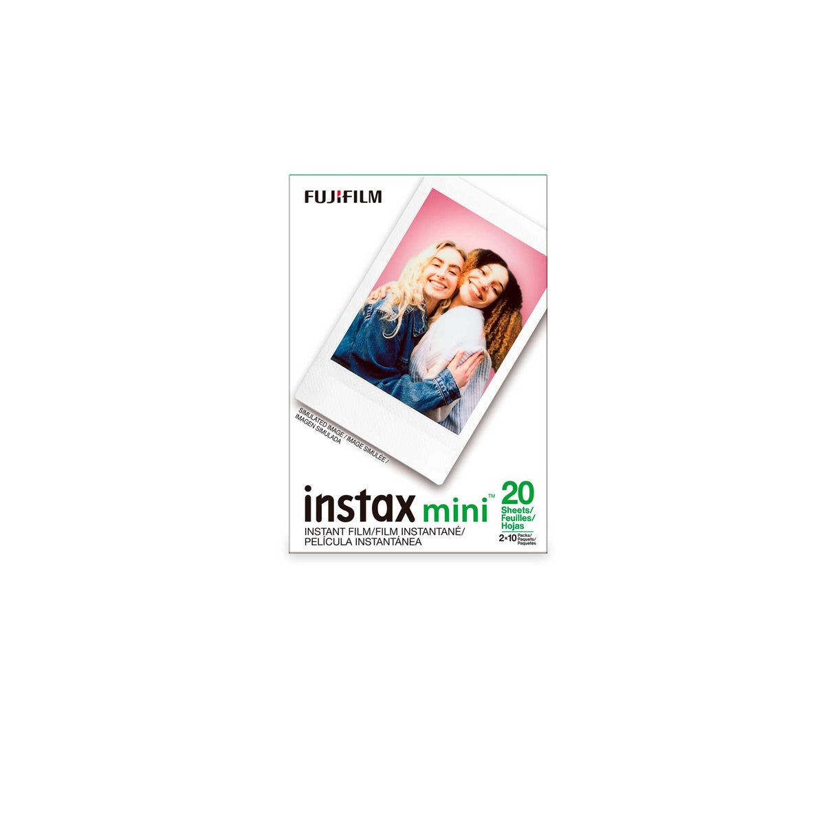 Fuji Instax Wide Instant Color Film Twin Pack (20 Exposures