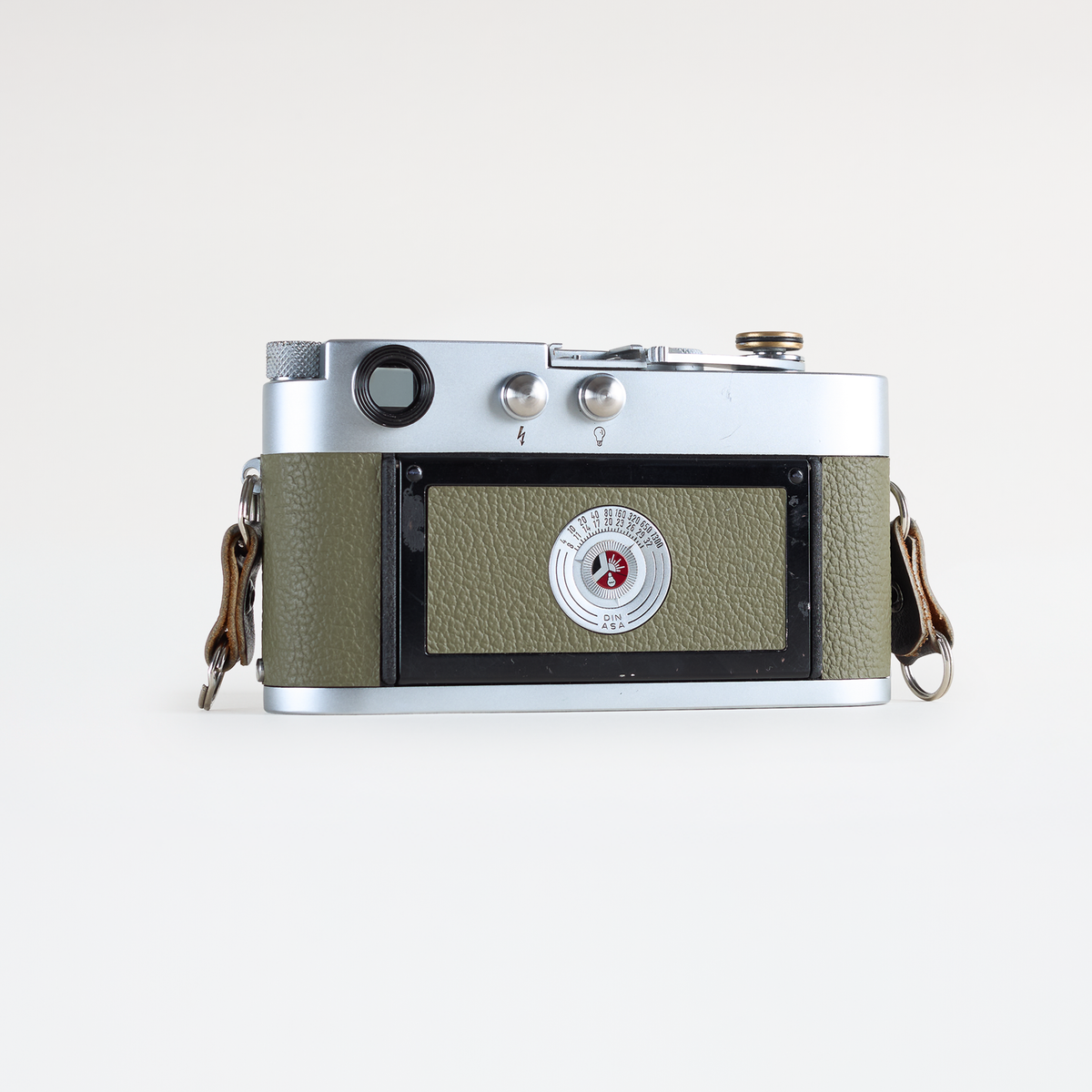 Leica M3 (Green leather, Single Stroke) + Summicron 50mm F/2 | CLA'd