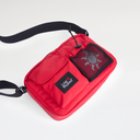 Long Weekend Santa Fe Shoulder Bag in Chili Red, from above