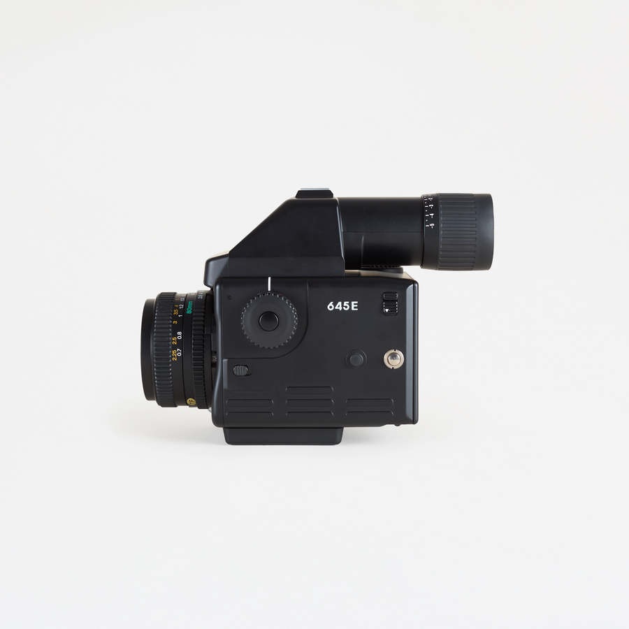 Mamiya 645E with 80mm f/2.8 N and GN401 Grip