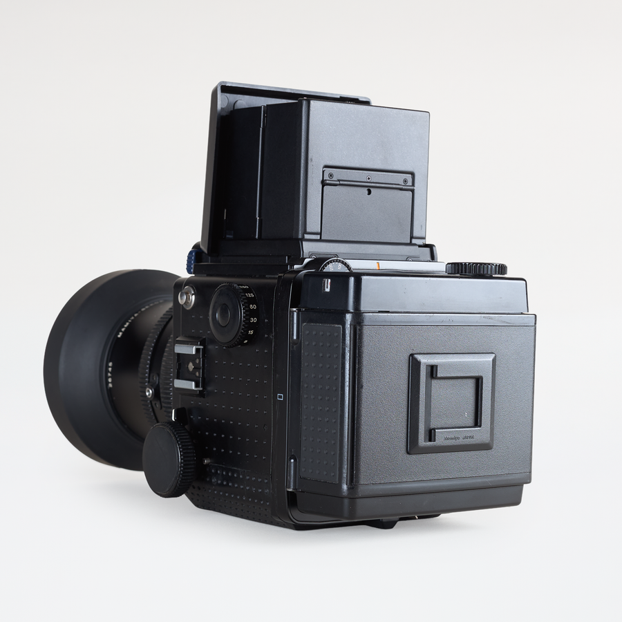 Mamiya RZ67 Pro B grade, rear three-quarter