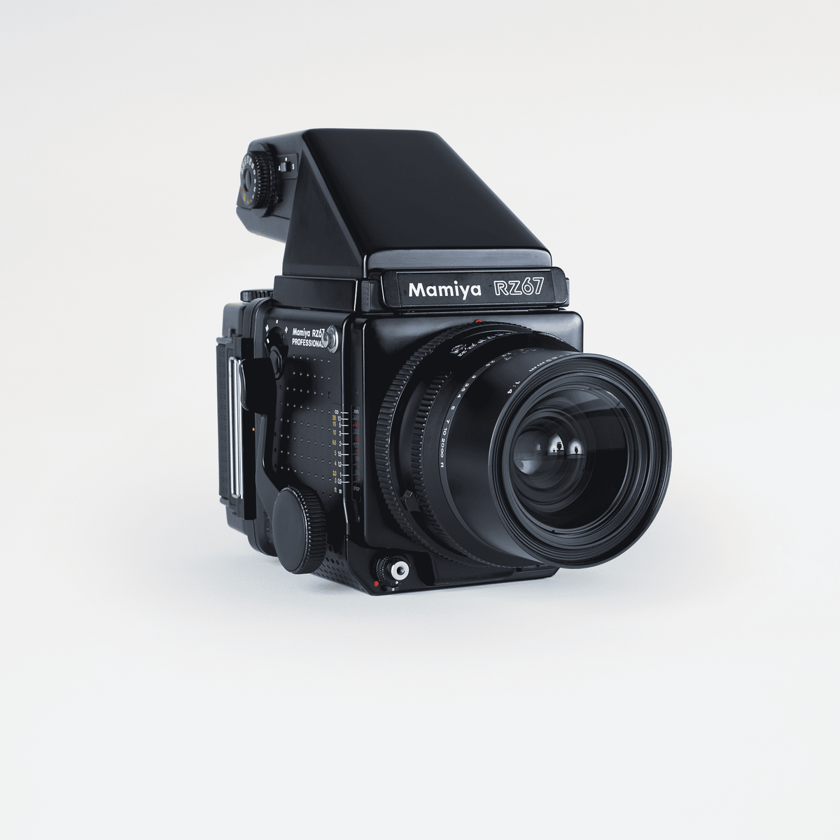 Mamiya RZ67 Pro | AE Prism Finder & 65mm 1/4 Lens – Brooklyn Film Mamiya RZ67 Pro | AE Prism Finder & 65mm 1/4 Lens – Brooklyn Film