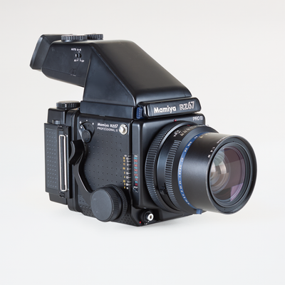 Mamiya RZ Pro II + AE Prism Finder + 65mm