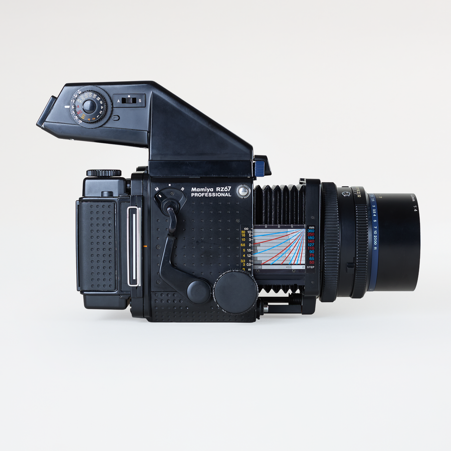 Mamiya RZ67 Pro | AE Prism Finder & 65mm 1/4 Lens – Brooklyn Film Mamiya RZ67 Pro | AE Prism Finder & 65mm 1/4 Lens – Brooklyn Film