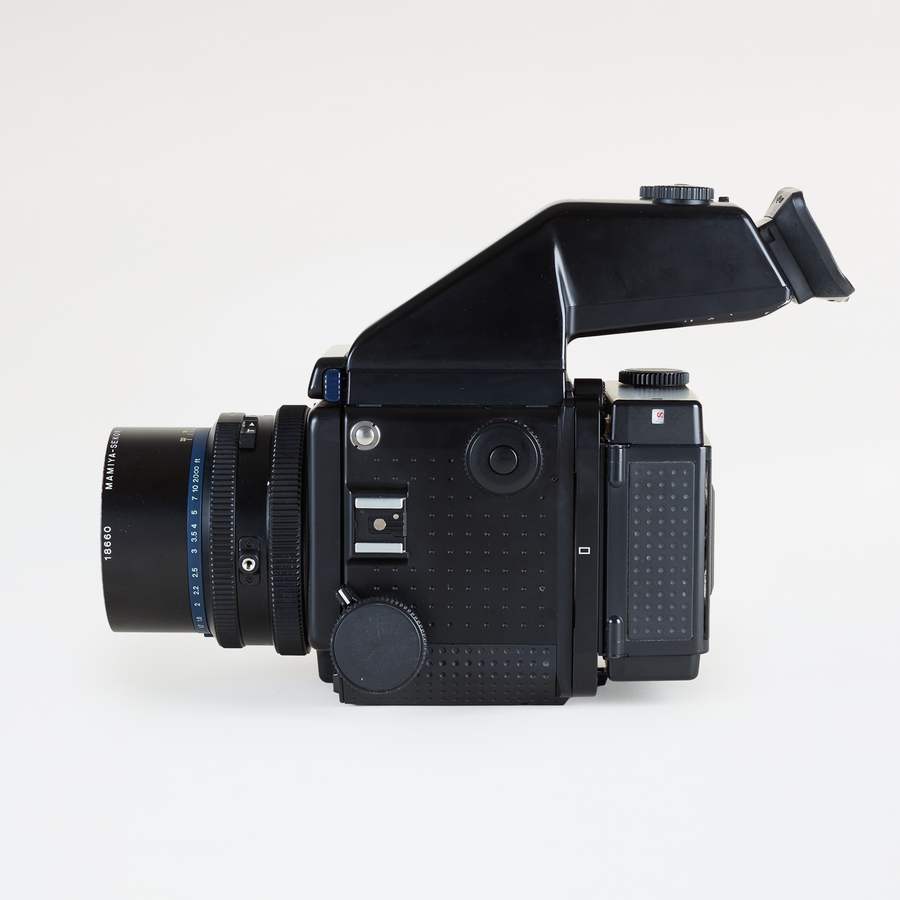 Mamiya RZ Pro II + AE Prism Finder + 65mm