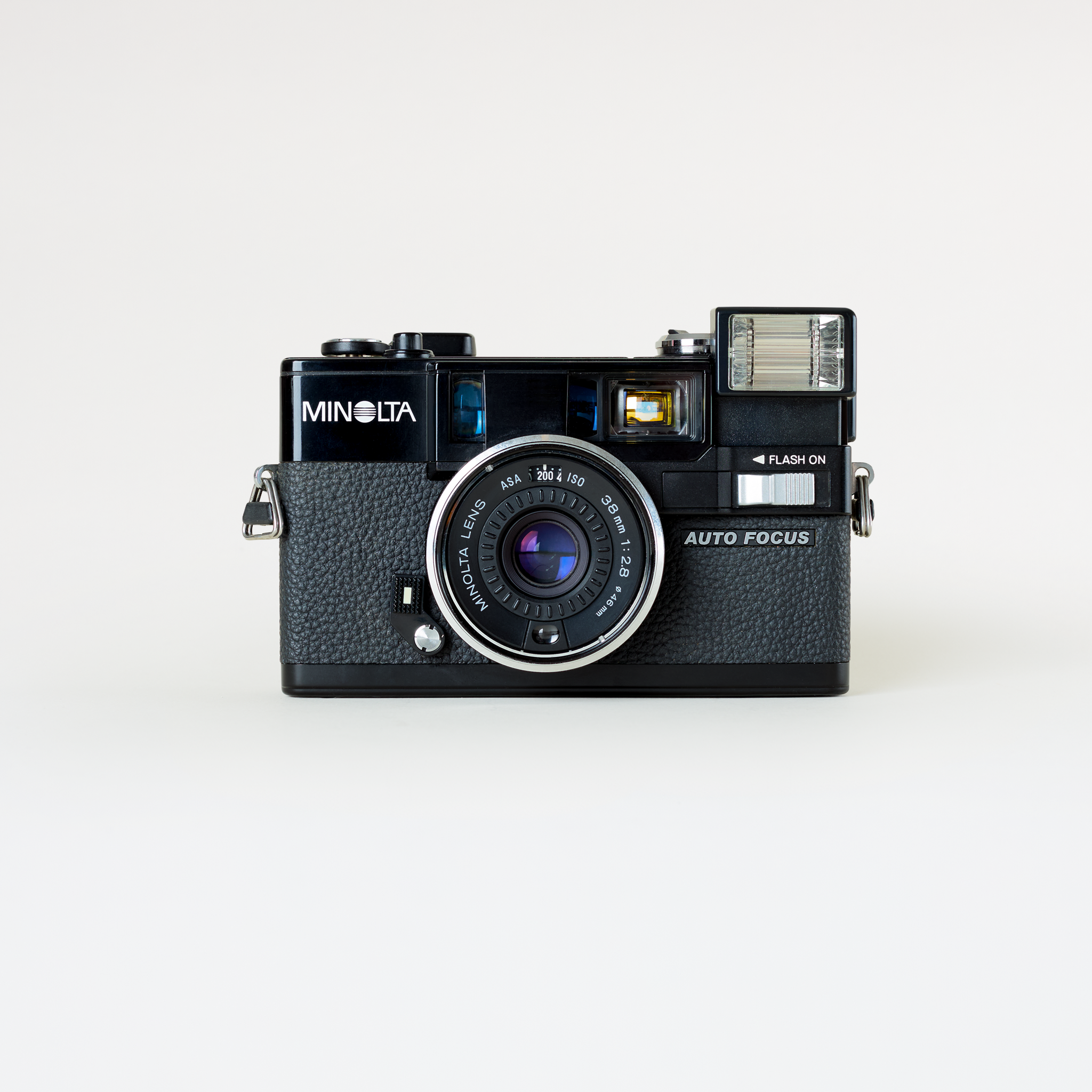 ＜動作＞ minolta HI-MATIC AF-D MINOLTA Hi-Matic AF-D Point & Shoot 35mm Film Camera [for parts