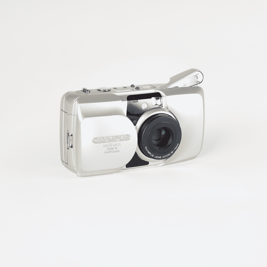 Olympus Stylus Zoom 70 - Silver – Brooklyn Film Camera Olympus Stylus Zoom 70 - Silver – Brooklyn Film Camera