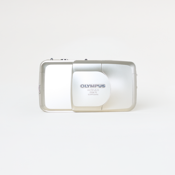 Olympus Stylus Zoom 70 - Silver – Brooklyn Film Camera