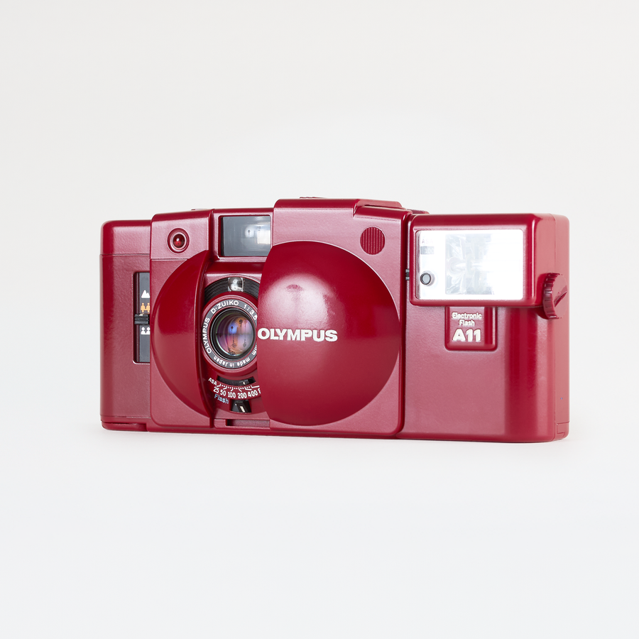 Olympus XA2 Cherry Red