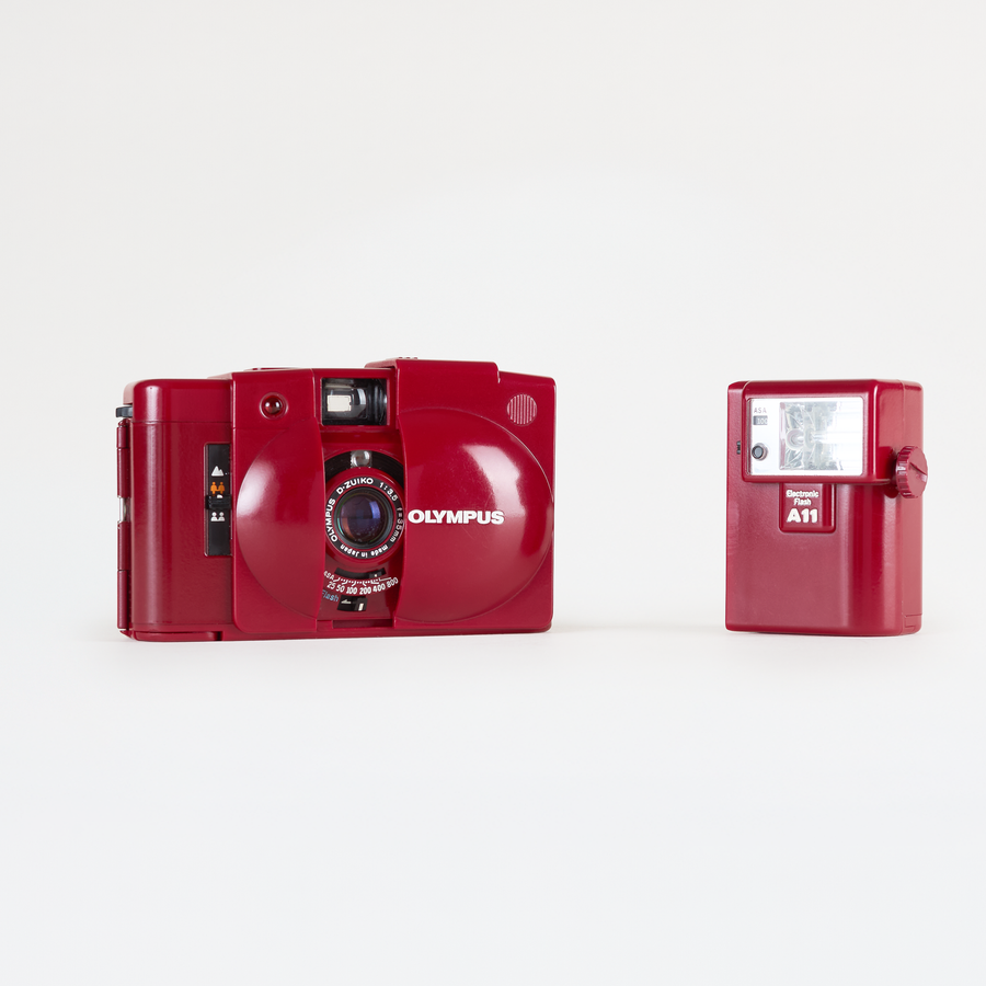 Olympus XA2 Cherry Red